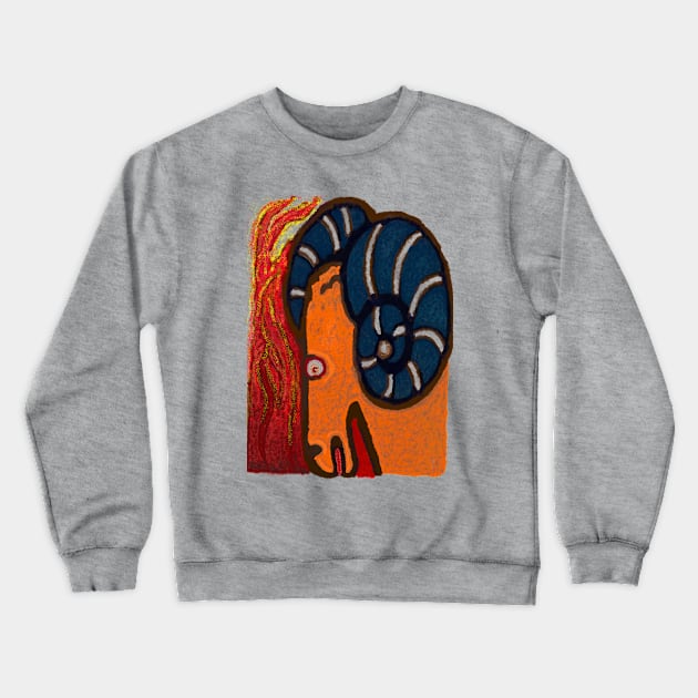 HOROSCOPE  BÉLIER Crewneck Sweatshirt by KHIARNAS